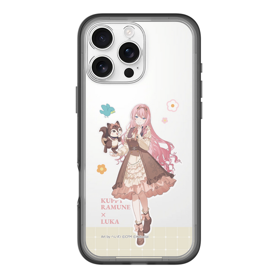 Slim Protection Premium Case［ Hatsune Miku × Kuppy Ramune – Megurine Luka × Ram – Full-body Illustration 2 ］