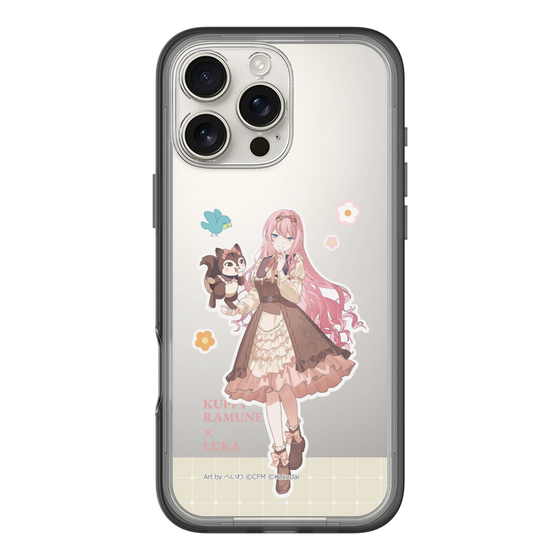 Slim Protection Premium Case［ Hatsune Miku × Kuppy Ramune – Megurine Luka × Ram – Full-body Illustration 2 ］