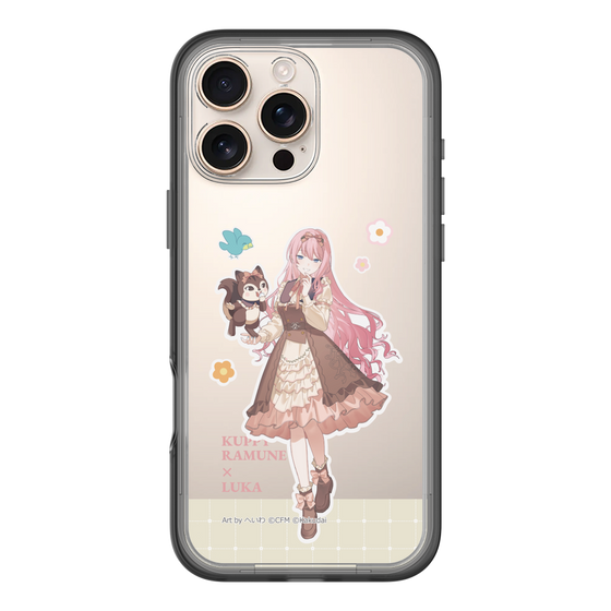 Slim Protection Premium Case［ Hatsune Miku × Kuppy Ramune – Megurine Luka × Ram – Full-body Illustration 2 ］