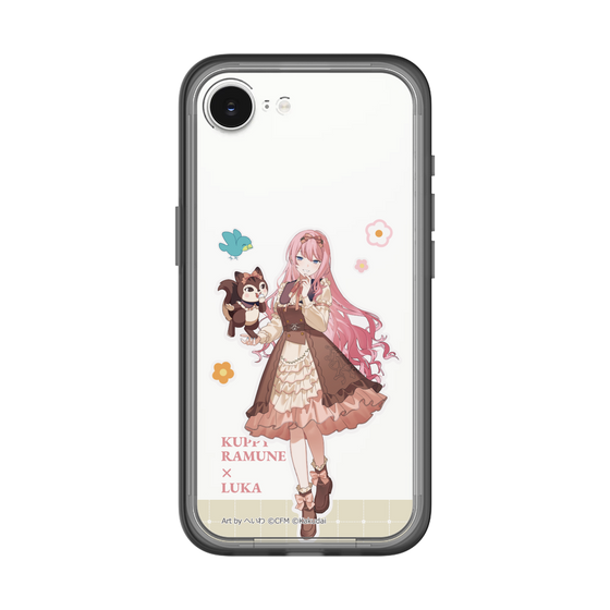Slim Protection Premium Case［ Hatsune Miku × Kuppy Ramune – Megurine Luka × Ram – Full-body Illustration 2 ］