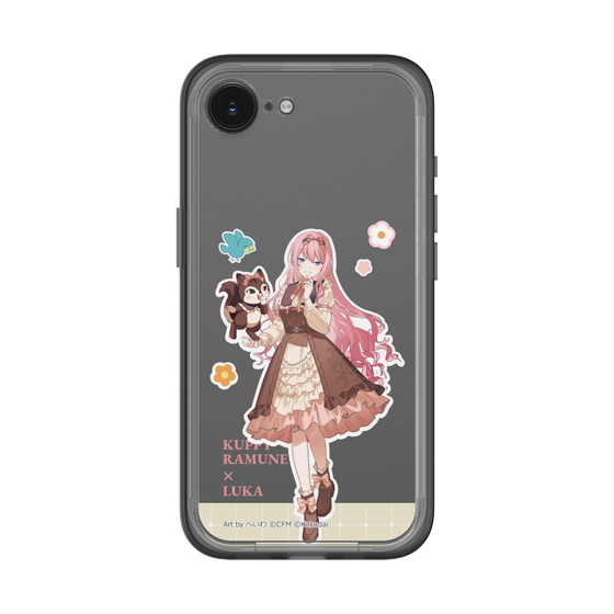 Slim Protection Premium Case［ Hatsune Miku × Kuppy Ramune – Megurine Luka × Ram – Full-body Illustration 2 ］