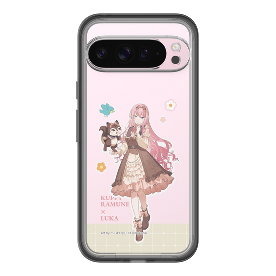 Slim Protection Premium Case［ Hatsune Miku × Kuppy Ramune – Megurine Luka × Ram – Full-body Illustration 2 ］