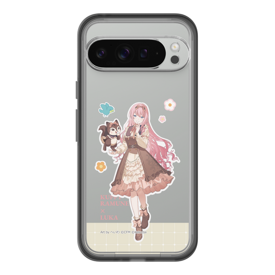Slim Protection Premium Case［ Hatsune Miku × Kuppy Ramune – Megurine Luka × Ram – Full-body Illustration 2 ］