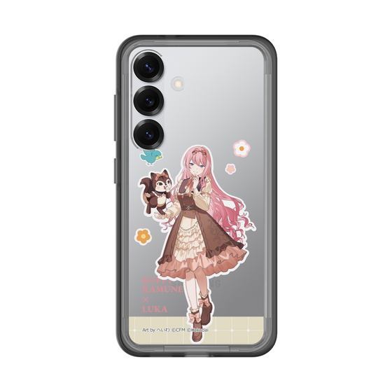 Slim Protection Premium Case［ Hatsune Miku × Kuppy Ramune – Megurine Luka × Ram – Full-body Illustration 2 ］