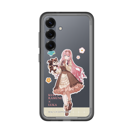Slim Protection Premium Case［ Hatsune Miku × Kuppy Ramune – Megurine Luka × Ram – Full-body Illustration 2 ］
