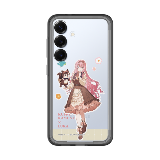 Slim Protection Premium Case［ Hatsune Miku × Kuppy Ramune – Megurine Luka × Ram – Full-body Illustration 2 ］