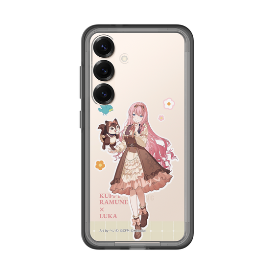 Slim Protection Premium Case［ Hatsune Miku × Kuppy Ramune – Megurine Luka × Ram – Full-body Illustration 2 ］