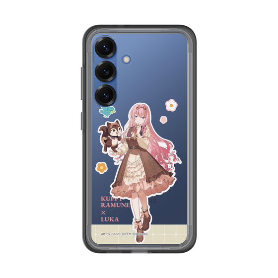 Slim Protection Premium Case［ Hatsune Miku × Kuppy Ramune – Megurine Luka × Ram – Full-body Illustration 2 ］