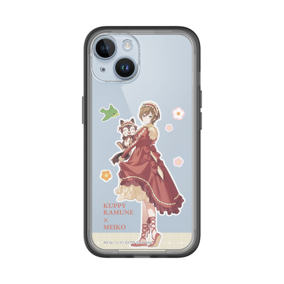 Slim Protection Premium Case［ Hatsune Miku × Kuppy Ramune – MEIKO × Ram – Full-body Illustration 2 ］