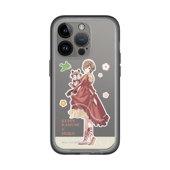 Slim Protection Premium Case［ Hatsune Miku × Kuppy Ramune – MEIKO × Ram – Full-body Illustration 2 ］