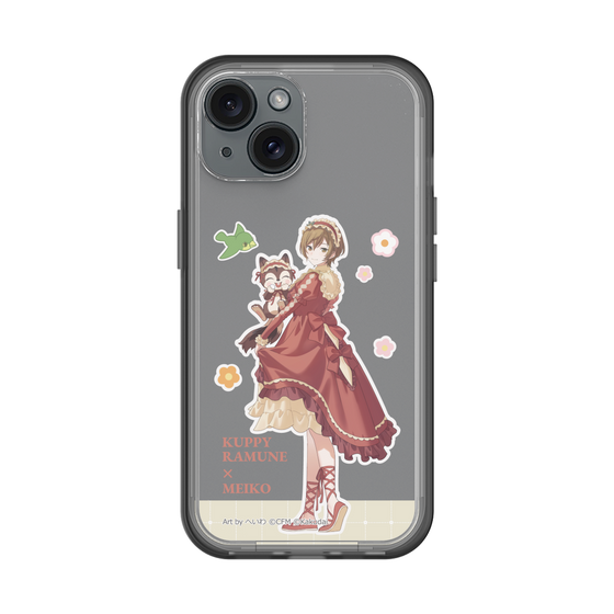 Slim Protection Premium Case［ Hatsune Miku × Kuppy Ramune – MEIKO × Ram – Full-body Illustration 2 ］