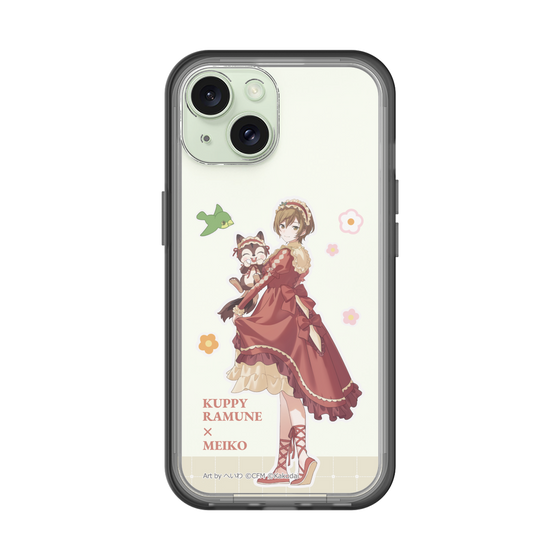 Slim Protection Premium Case［ Hatsune Miku × Kuppy Ramune – MEIKO × Ram – Full-body Illustration 2 ］