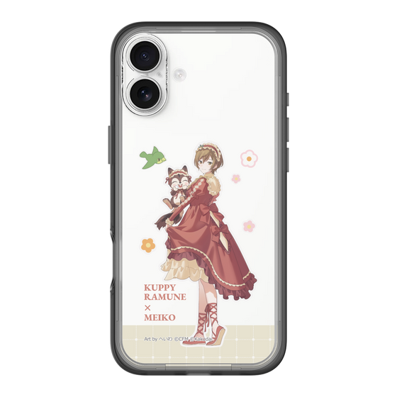 Slim Protection Premium Case［ Hatsune Miku × Kuppy Ramune – MEIKO × Ram – Full-body Illustration 2 ］