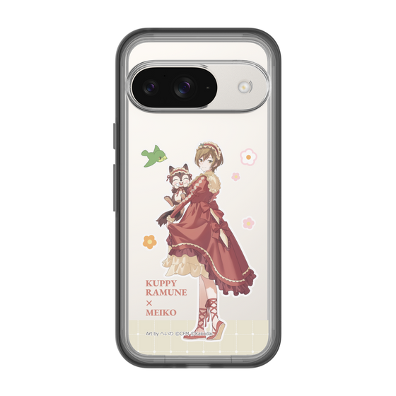 Slim Protection Premium Case［ Hatsune Miku × Kuppy Ramune – MEIKO × Ram – Full-body Illustration 2 ］