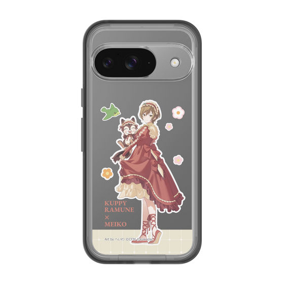 Slim Protection Premium Case［ Hatsune Miku × Kuppy Ramune – MEIKO × Ram – Full-body Illustration 2 ］