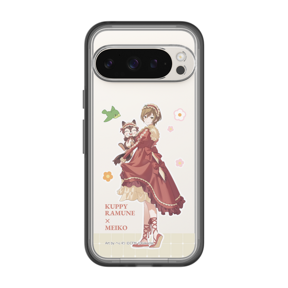 Slim Protection Premium Case［ Hatsune Miku × Kuppy Ramune – MEIKO × Ram – Full-body Illustration 2 ］