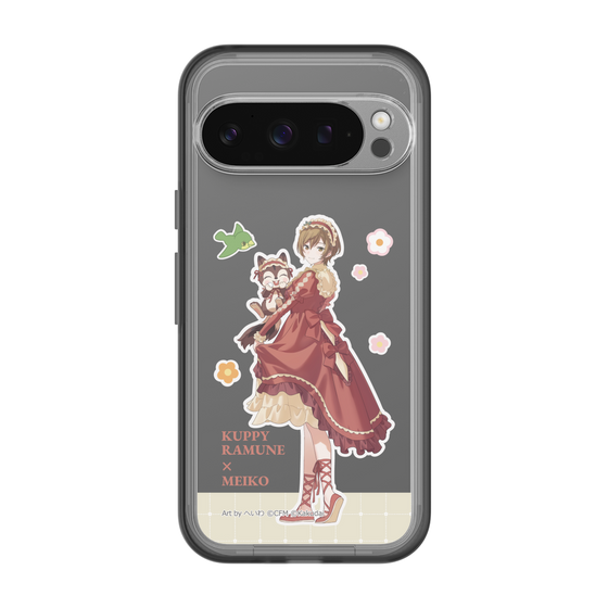Slim Protection Premium Case［ Hatsune Miku × Kuppy Ramune – MEIKO × Ram – Full-body Illustration 2 ］