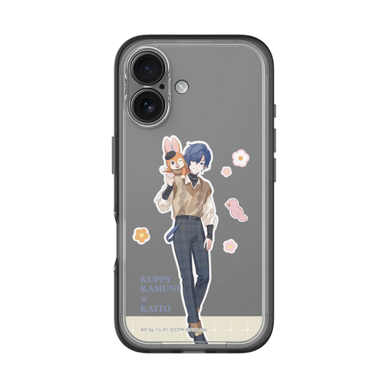 Slim Protection Premium Case［ Hatsune Miku × Kuppy Ramune – KAITO × Kuppy – Full-body Illustration 2 ］