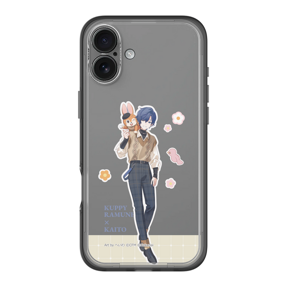 Slim Protection Premium Case［ Hatsune Miku × Kuppy Ramune – KAITO × Kuppy – Full-body Illustration 2 ］