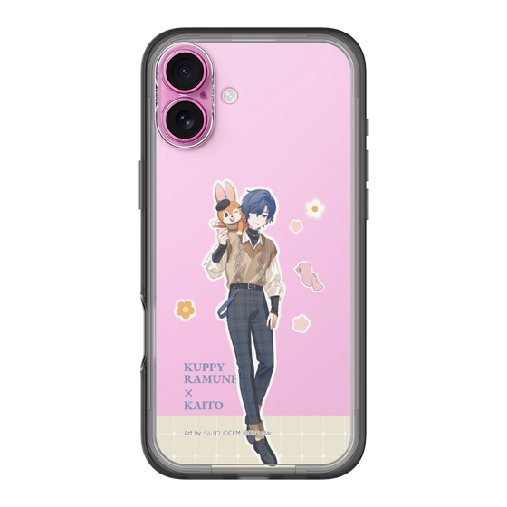 Slim Protection Premium Case［ Hatsune Miku × Kuppy Ramune – KAITO × Kuppy – Full-body Illustration 2 ］