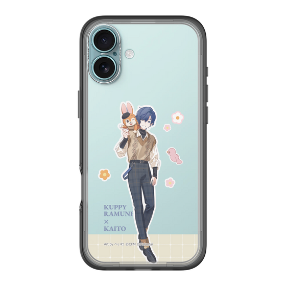 Slim Protection Premium Case［ Hatsune Miku × Kuppy Ramune – KAITO × Kuppy – Full-body Illustration 2 ］