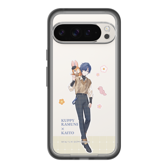 Slim Protection Premium Case［ Hatsune Miku × Kuppy Ramune – KAITO × Kuppy – Full-body Illustration 2 ］