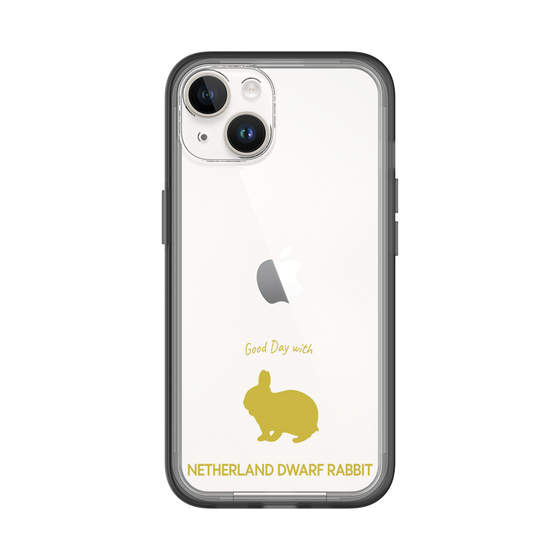 Slim Protection Premium Case［ &UCHINOCO - Rabbit - Netherland Dwarf ］