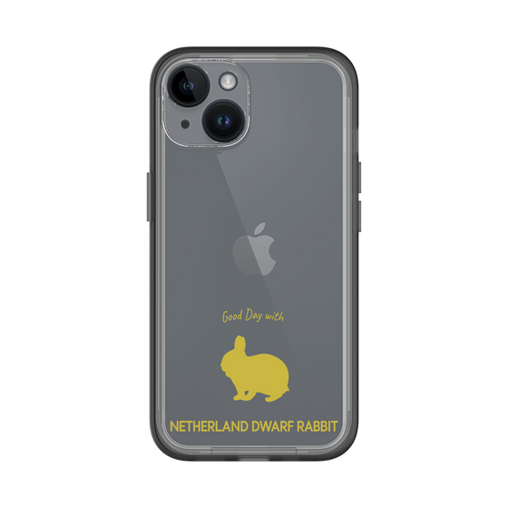 Slim Protection Premium Case［ &UCHINOCO - Rabbit - Netherland Dwarf ］