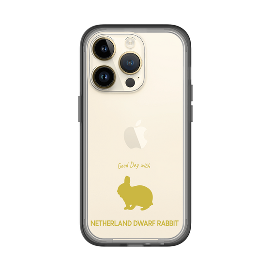 Slim Protection Premium Case［ &UCHINOCO - Rabbit - Netherland Dwarf ］