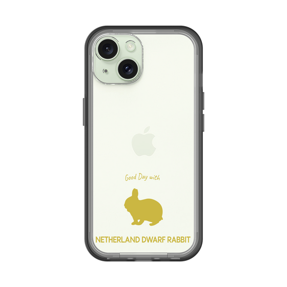 Slim Protection Premium Case［ &UCHINOCO - Rabbit - Netherland Dwarf ］