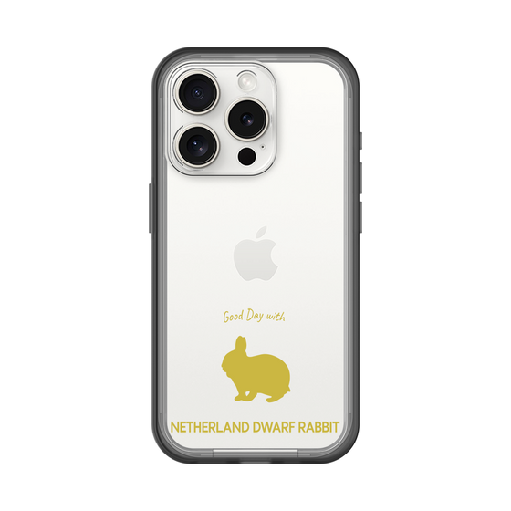 Slim Protection Premium Case［ &UCHINOCO - Rabbit - Netherland Dwarf ］