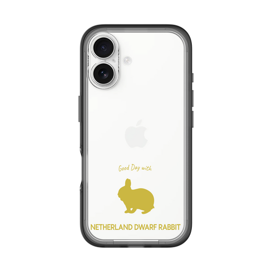 Slim Protection Premium Case［ &UCHINOCO - Rabbit - Netherland Dwarf ］
