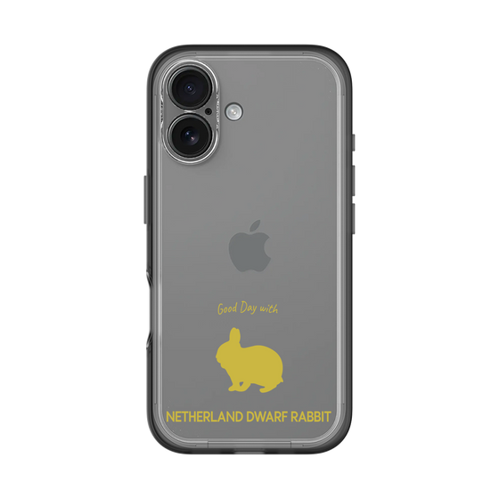 Slim Protection Premium Case［ &UCHINOCO - Rabbit - Netherland Dwarf ］