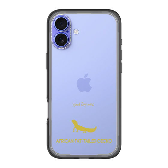 Slim Protection Premium Case［ &UCHINOCO - African Fat-Tailed Gecko ］