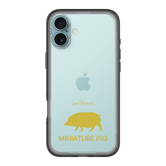 Slim Protection Premium Case［ &UCHINOCO - Mini Pig ］