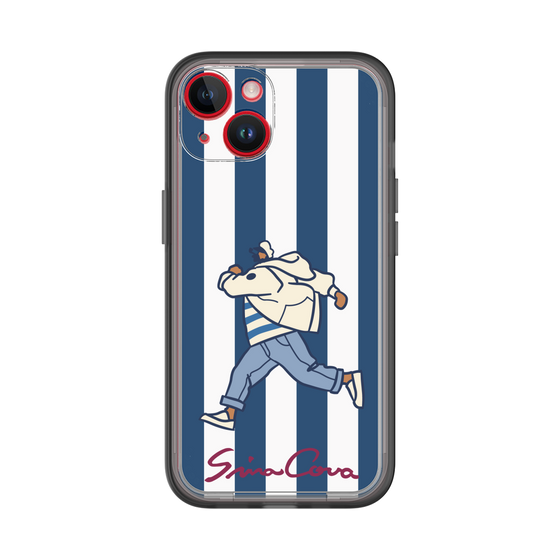 Slim Protection Premium Case［ SINA COVA - Stripe ］