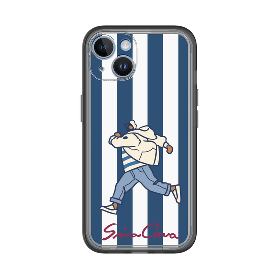 Slim Protection Premium Case［ SINA COVA - Stripe ］