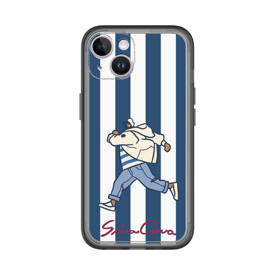 Slim Protection Premium Case［ SINA COVA - Stripe ］