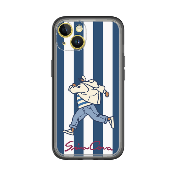 Slim Protection Premium Case［ SINA COVA - Stripe ］
