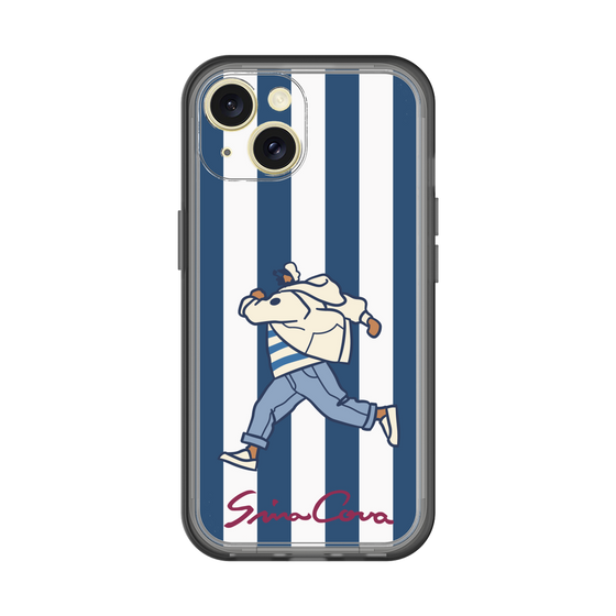 Slim Protection Premium Case［ SINA COVA - Stripe ］