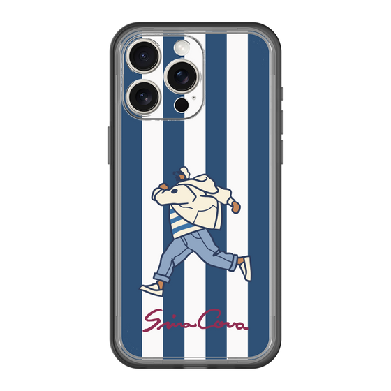 Slim Protection Premium Case［ SINA COVA - Stripe ］