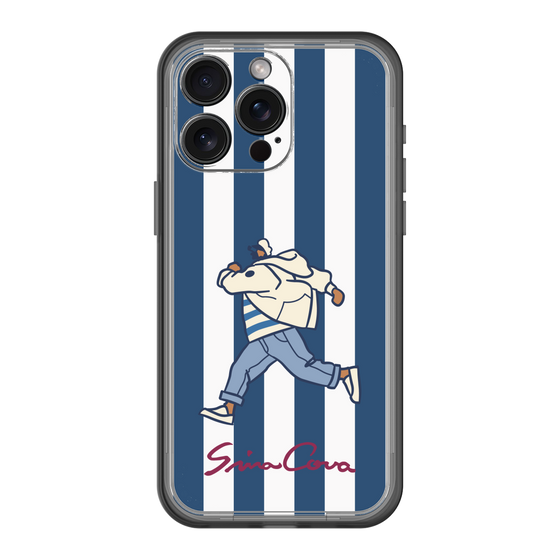 Slim Protection Premium Case［ SINA COVA - Stripe ］