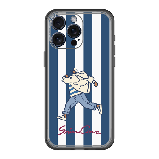 Slim Protection Premium Case［ SINA COVA - Stripe ］