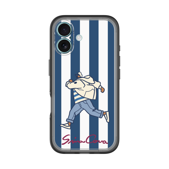 Slim Protection Premium Case［ SINA COVA - Stripe ］