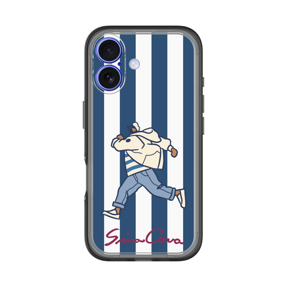 Slim Protection Premium Case［ SINA COVA - Stripe ］