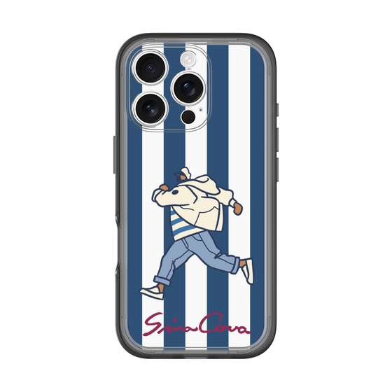 Slim Protection Premium Case［ SINA COVA - Stripe ］