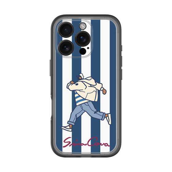 Slim Protection Premium Case［ SINA COVA - Stripe ］