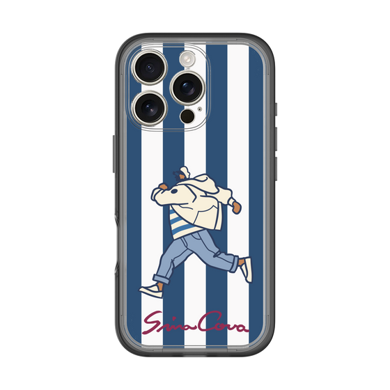 Slim Protection Premium Case［ SINA COVA - Stripe ］