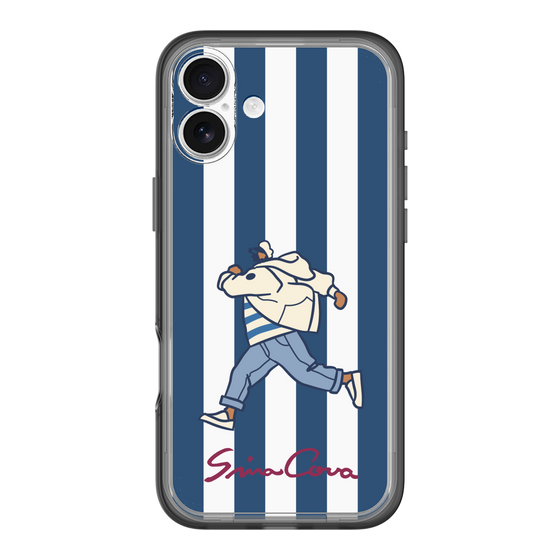 Slim Protection Premium Case［ SINA COVA - Stripe ］