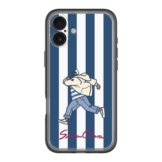 Slim Protection Premium Case［ SINA COVA - Stripe ］